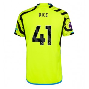 Arsenal Declan Rice #41 Koszulka Wyjazdowych 2023-24 Krótki Rękaw